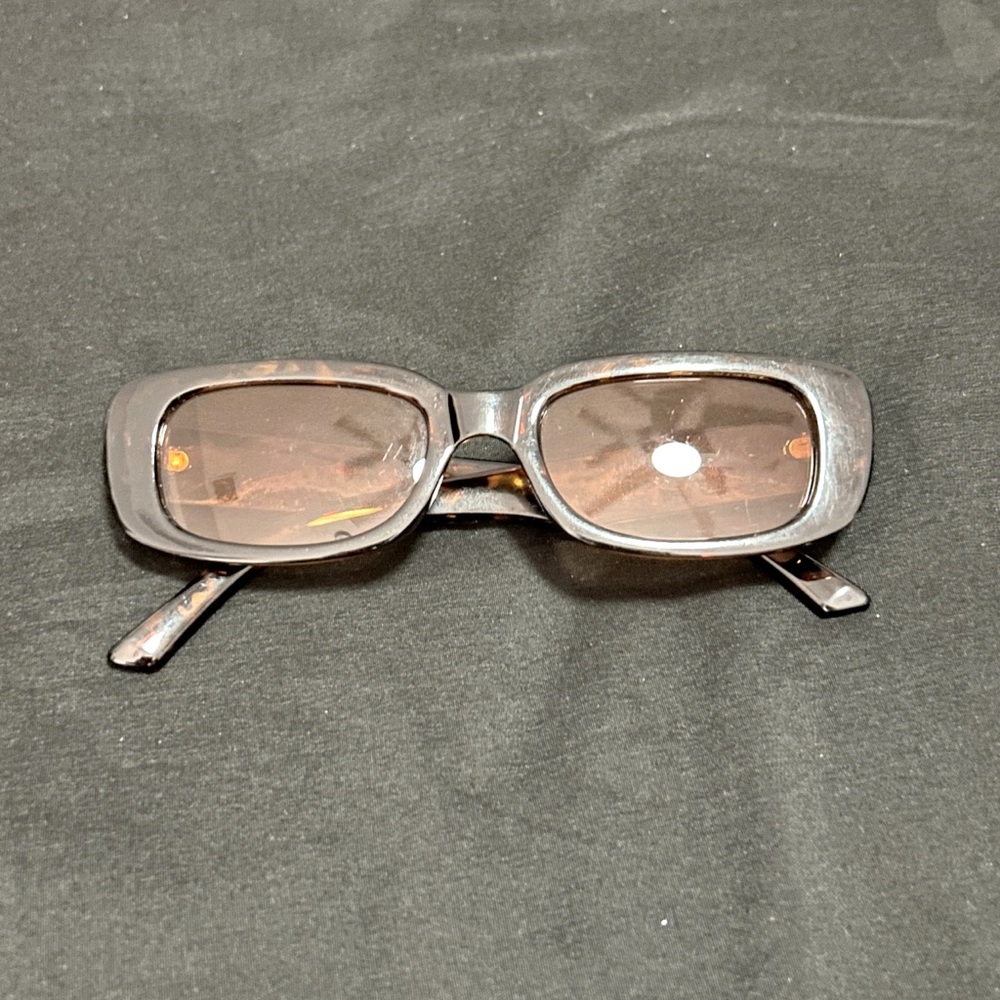 Vintage Dark Tortoise Brown Sunglasses